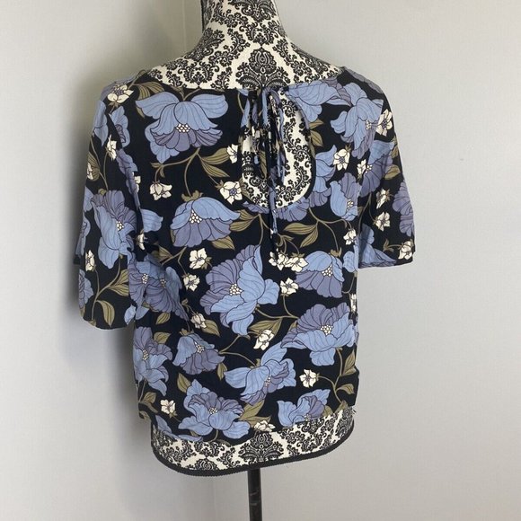 Princess Highway Tie Neck Blouse Size 10 - Picture 5 of 5